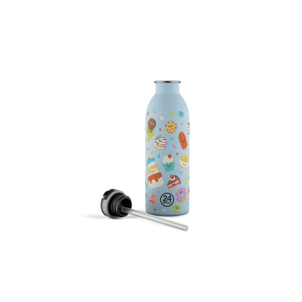 24BOTTLES Kids Urban 500ml rozsdamentes kulacs,Sweet Friends