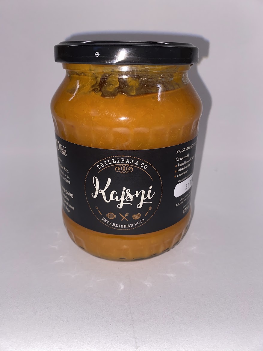 Kajszibarack lekvár 720ml (ChilliBaja)