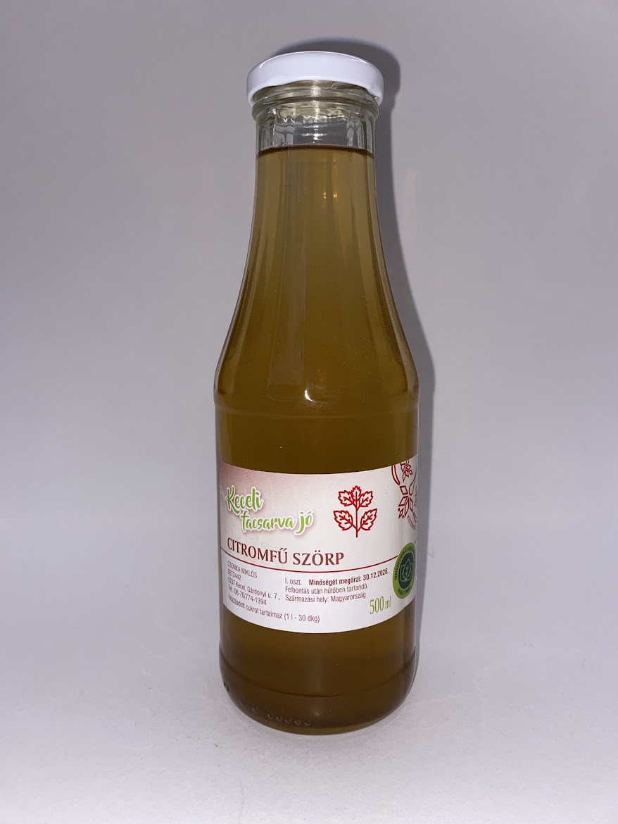 Citromfű Szörp 500ml (Keceli)
