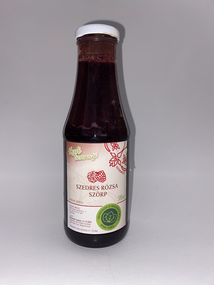 Szedres Rózsa Szörp 500ml (Keceli)