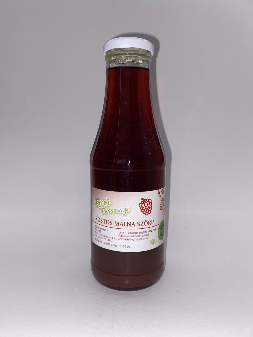 Rostos Málna Szörp 500ml (Keceli)