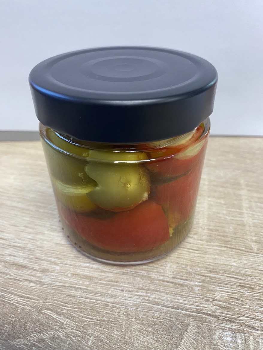 Vegán Sajttal Töltött Antipasti(csipős) 200g (Ametiszt)