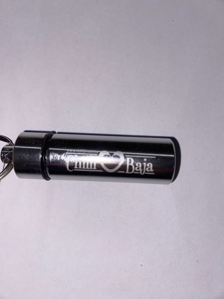 Scorpio csili őrlemény ezüst kulcstartóban (Chilibaja)