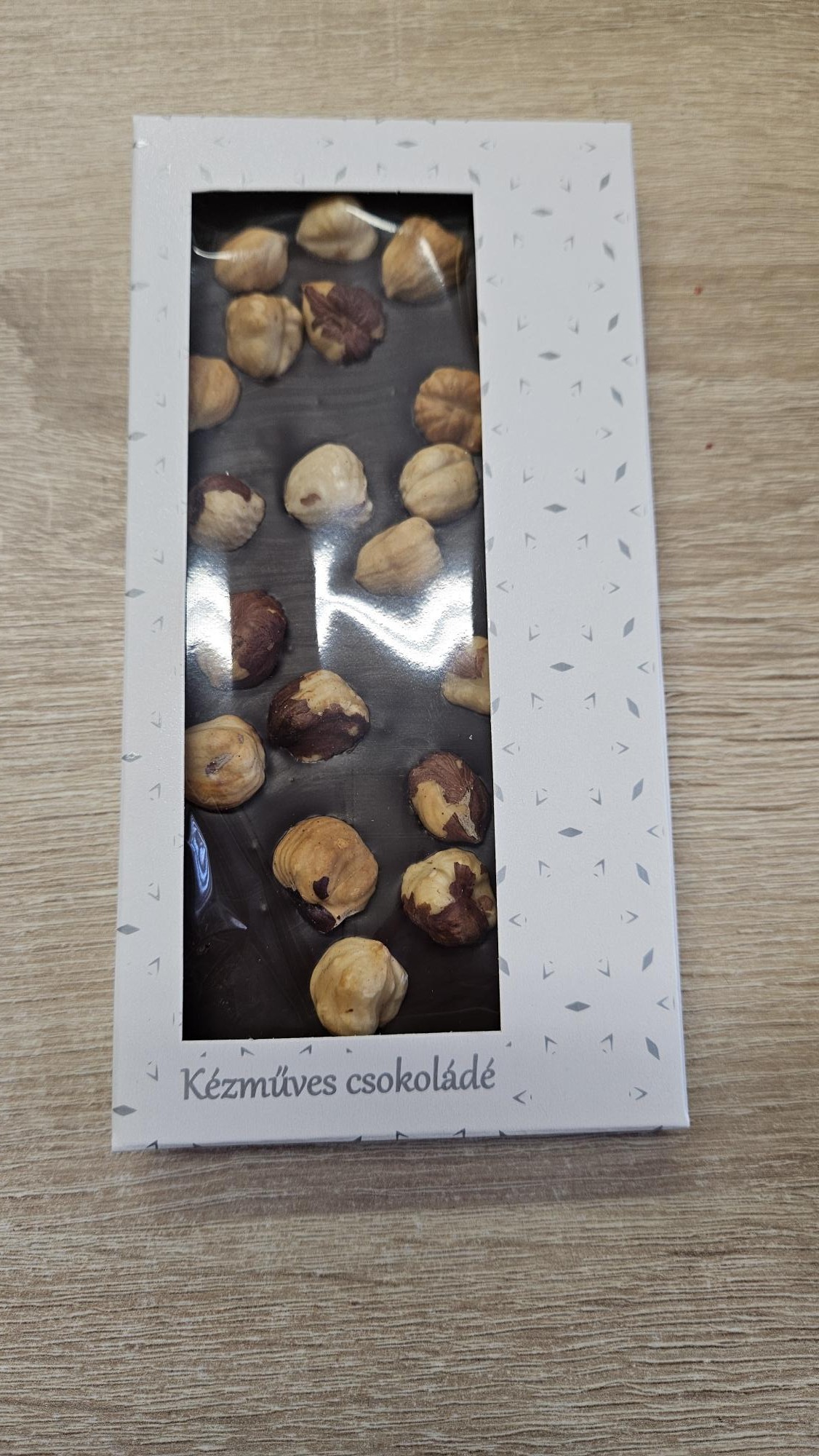 Táblás csokoládé ét mogyorós 120g