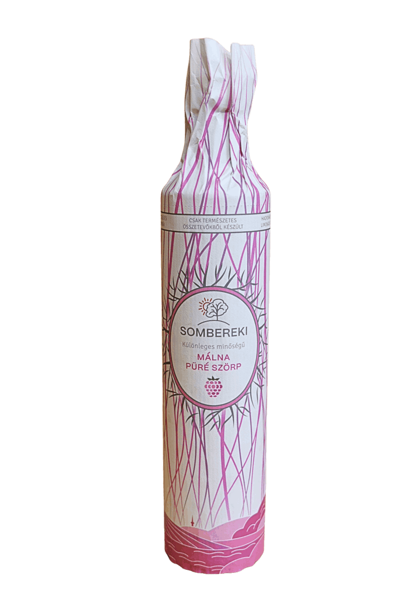 Málna püré szörp 500ml (Sombereki)
