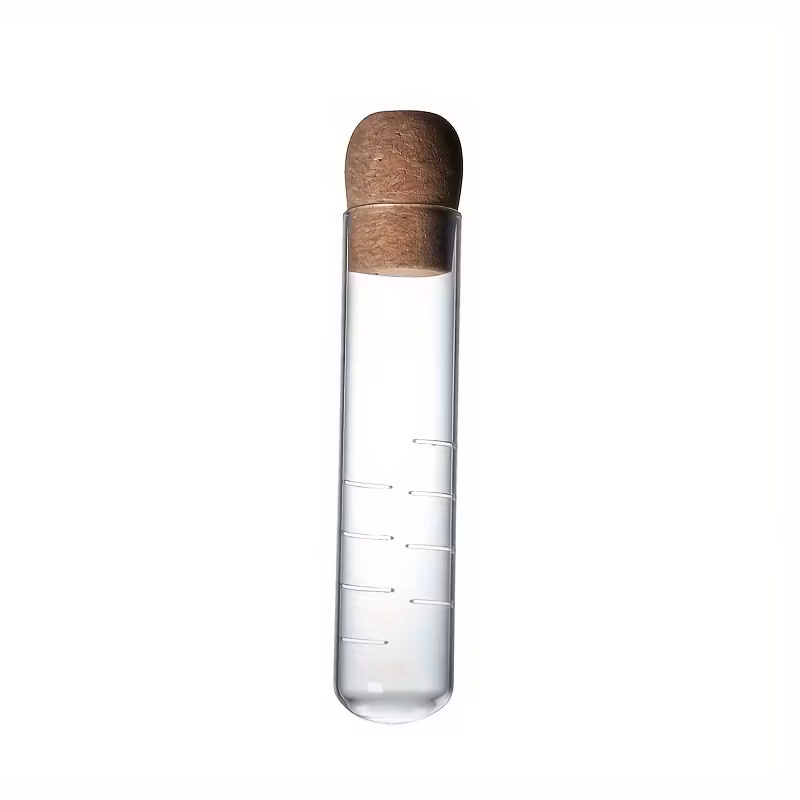 teatojás üveg kémcső