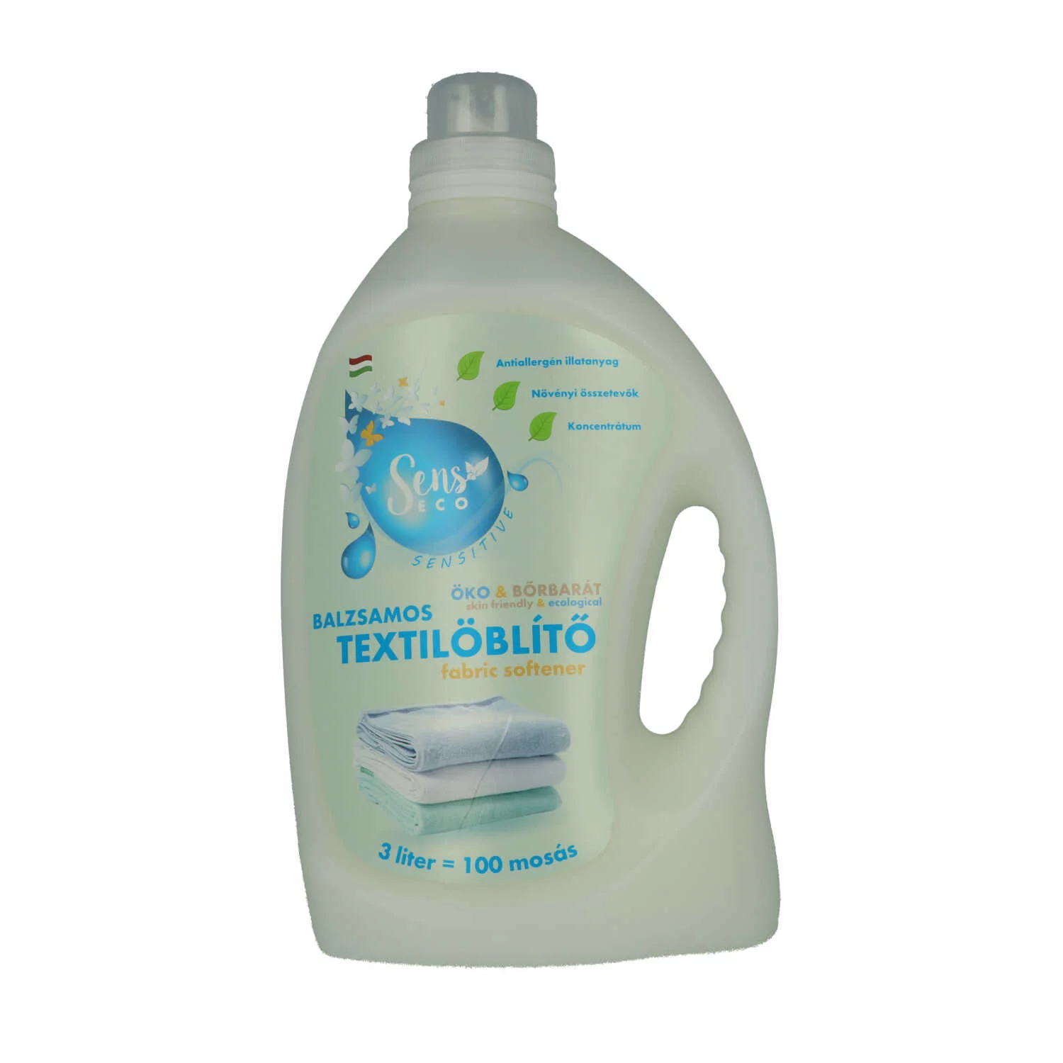 Balzsamos textílöblítő koncentrátum Sensitive 3000ml (Mósomami)