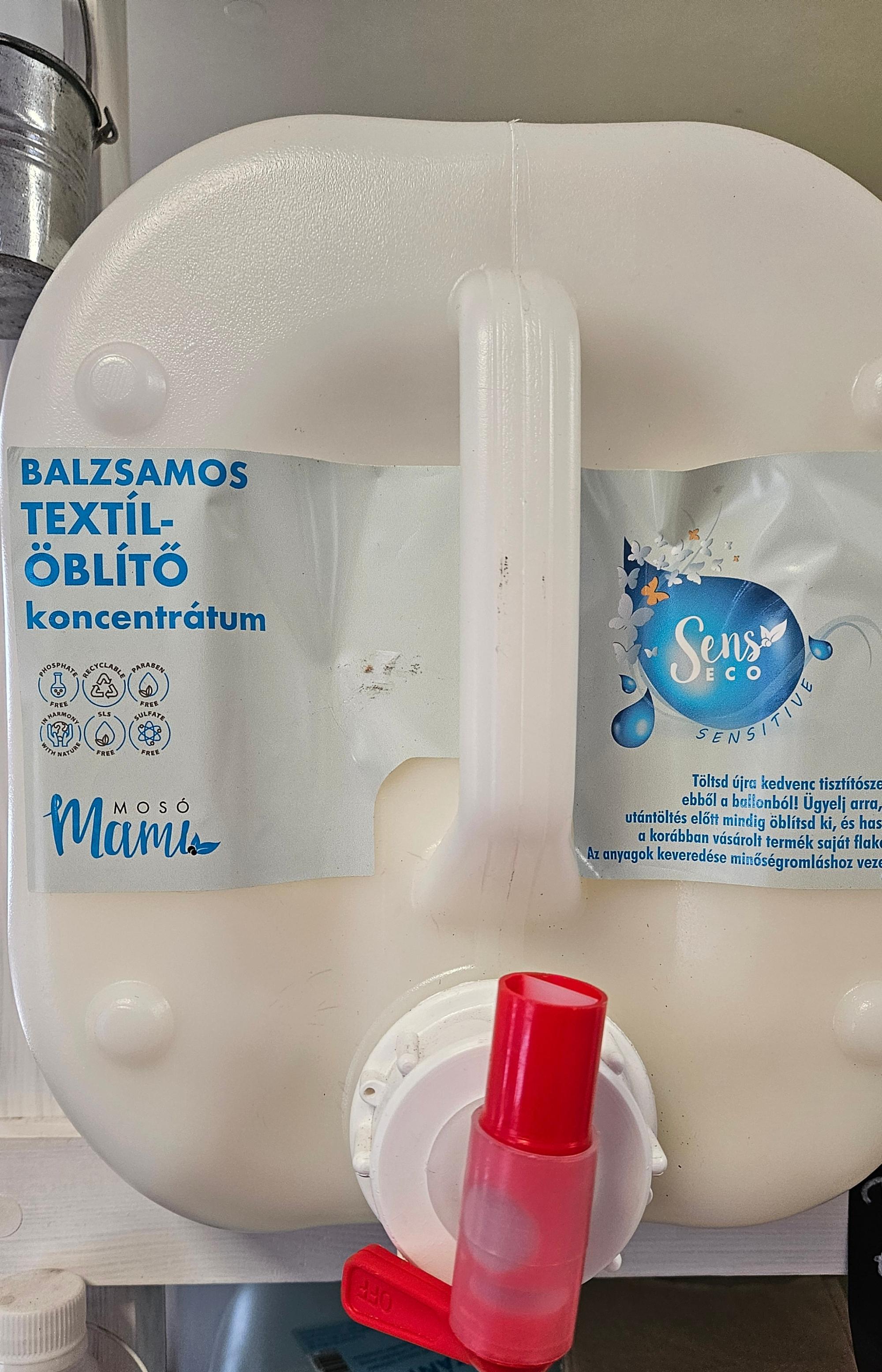 Balzsamos textílöblítő koncentrátum Sensitive