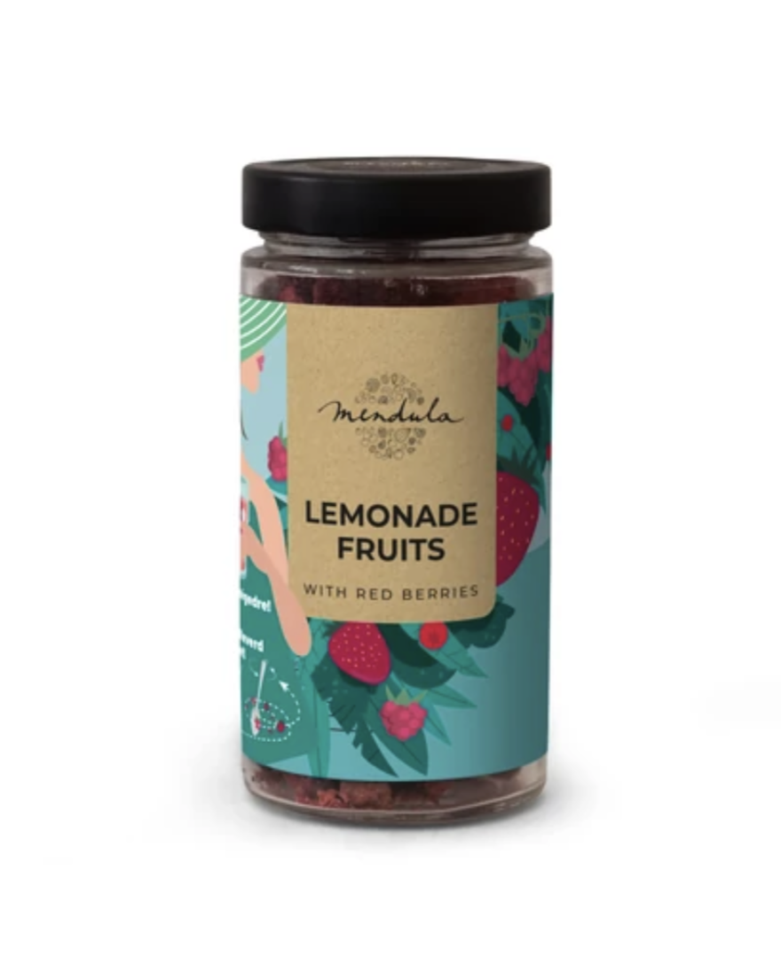 Piros bogyós lemonade fruits, limonádé (Mendula)