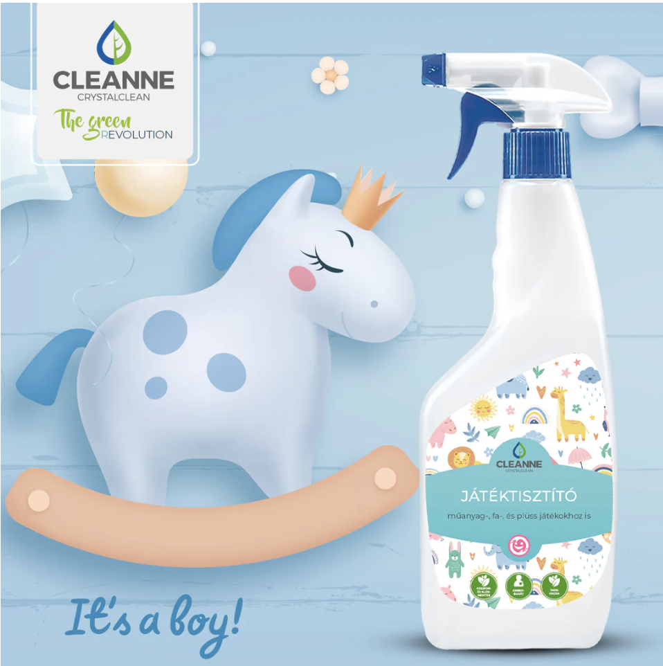 Játéktisztító  - Cleanne 500 ml flakon