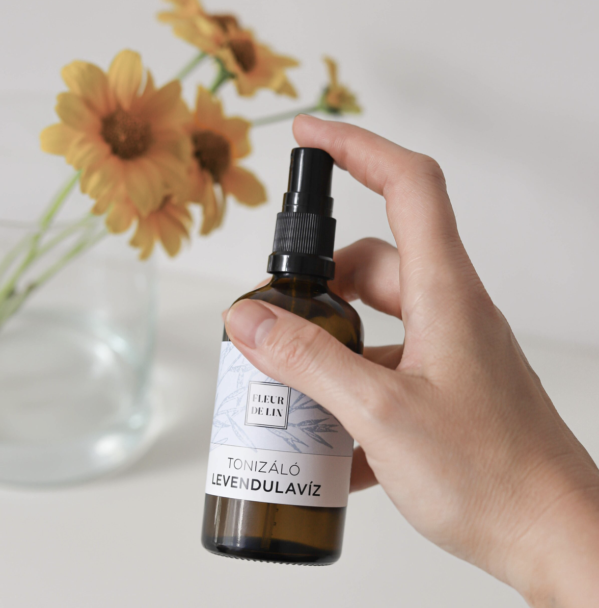 Tonizáló levendulavíz utántöltő 100ml (FleurDeLin)