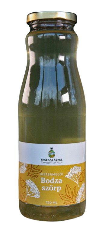 Bodzaszörp 720 ml Szorgos Gazda