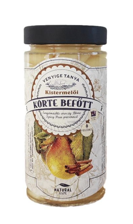 kamra- körte befőtt 500ml (Venyige Tanya)