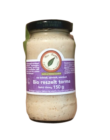 reszelt torma 150g (csemege) (bio) (Bio Berta)