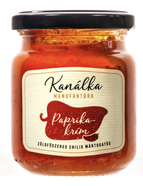 Kanálka zöldfűszeres paprikakrém chili 195g