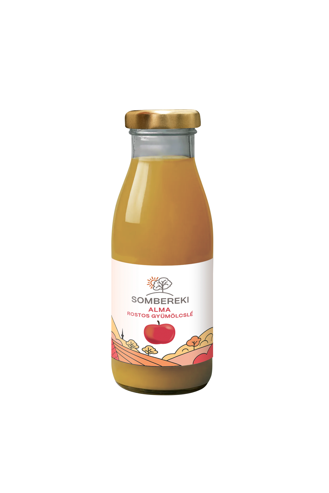 Alma rostos gyümölcslé 250ml  (Sombereki)