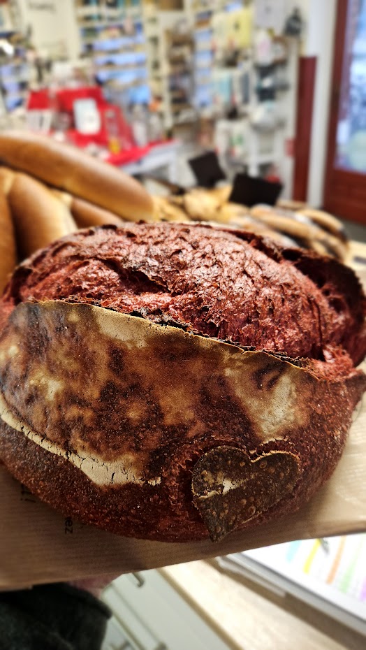 Őskovászos kenyér-céklás 0,5kg (Kriegler)