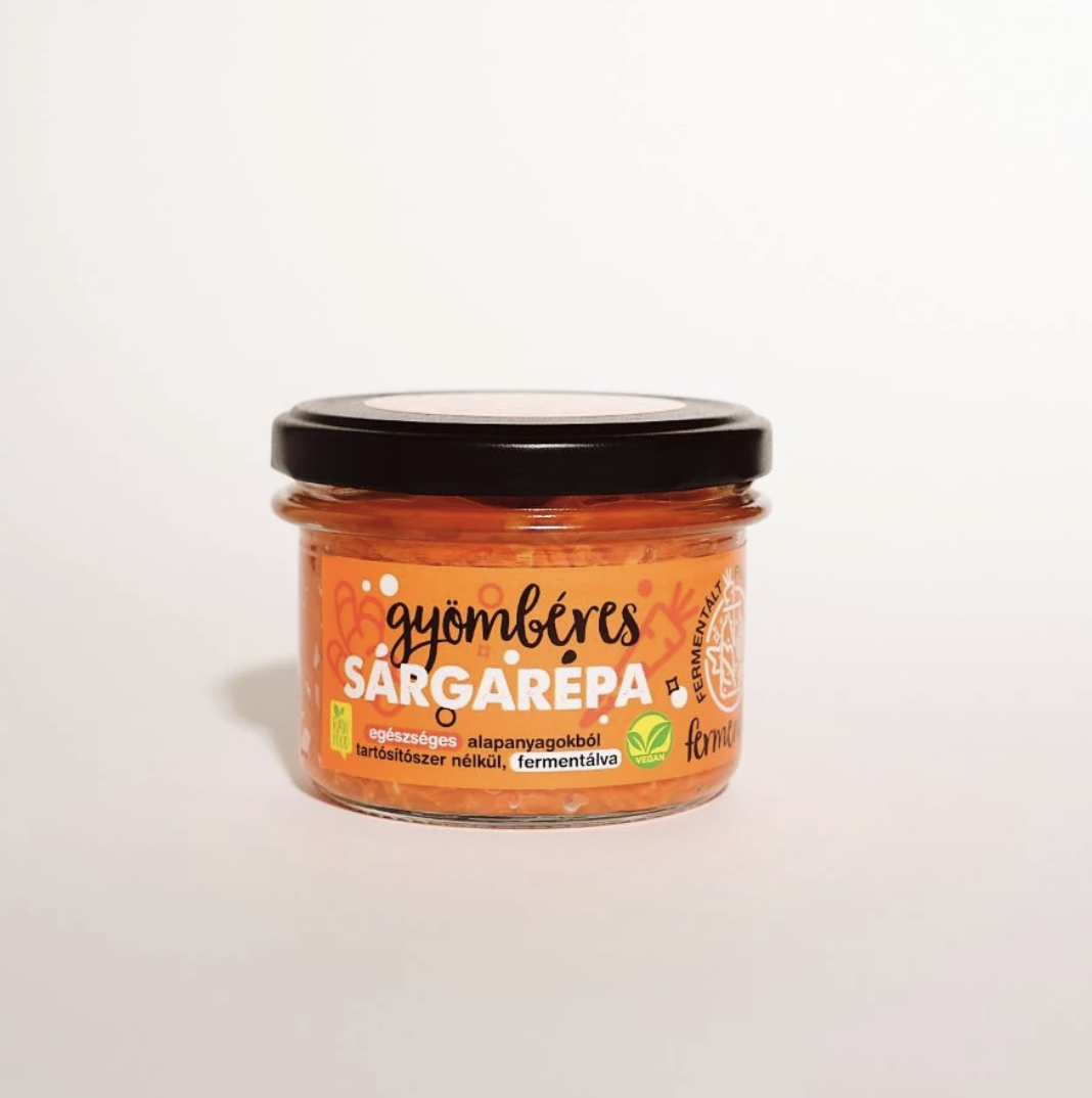 Gyömbéres sárgarépa 150g (Fermentini)