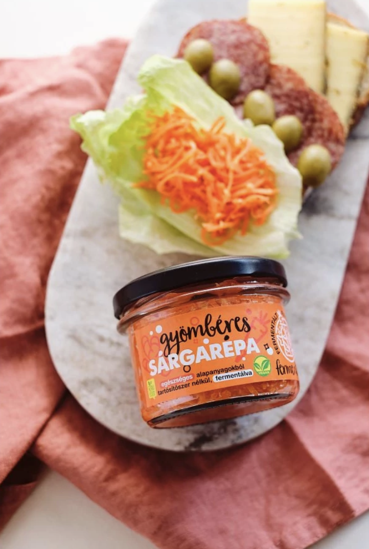 Gyömbéres sárgarépa 150g (Fermentini)