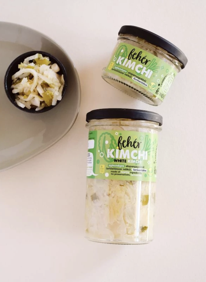 sav- fehér kimchi 150g (Fermentini)