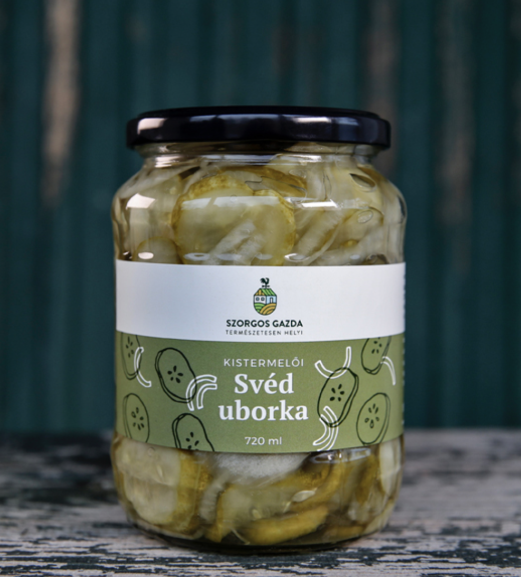 Svéd uborka savanyúság 720ml (SzorgosGazda)