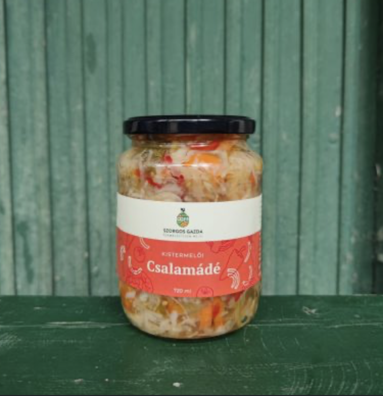 Csalamádé savanyúság (SzorgosGazda) 720ml