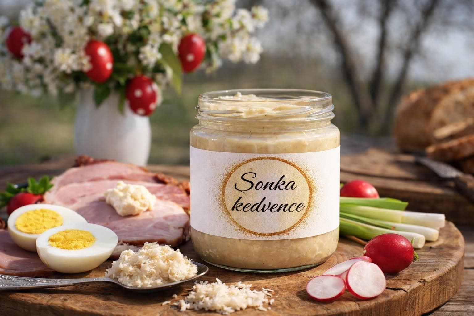 Sonka kedvence- Sült körtés tormakrém 200g  (BozsóFarm)