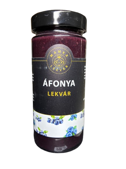 Áfonya lekvár 370ml (Mamka)
