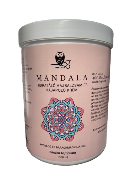 hajbalzsam és hajápoló (hidratáló avokádó olajjal) (lédig) (Herczeg Mandala)