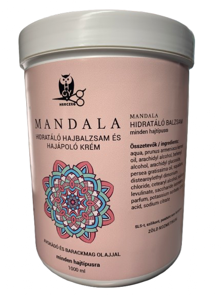 hajbalzsam és hajápoló (hidratáló avokádó olajjal) (lédig) (Herczeg Mandala)