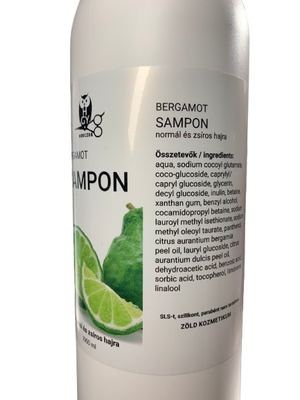 folyékony sampon (bergamot, normál és zsíros hajra) (Herczeg)