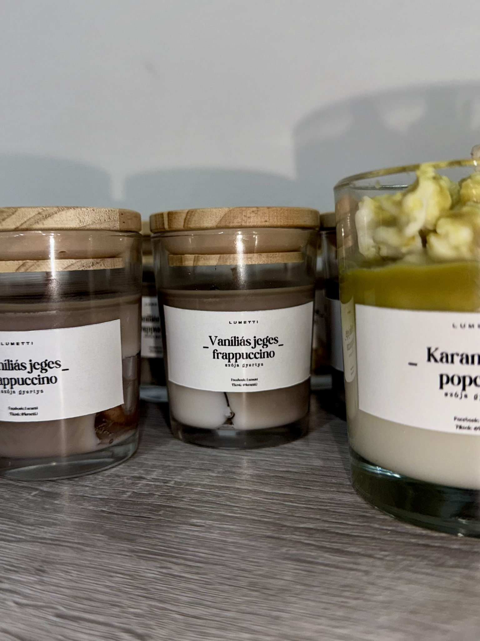 Szójagyertya Vaníliás jeges frappuccino 100ml 
