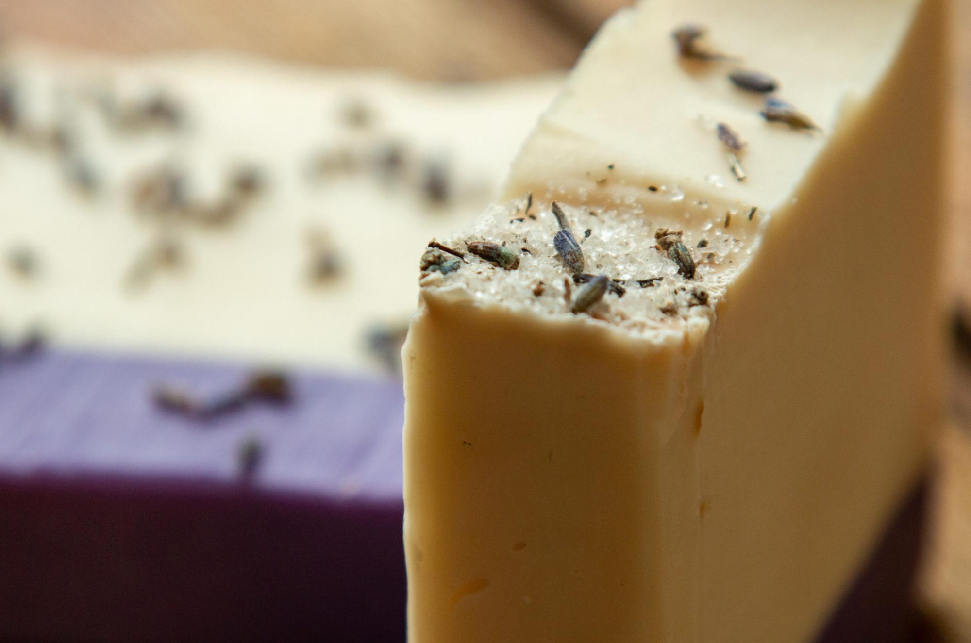 szpsp- szappan (levendulás tejberizs) 130g (Habóka)