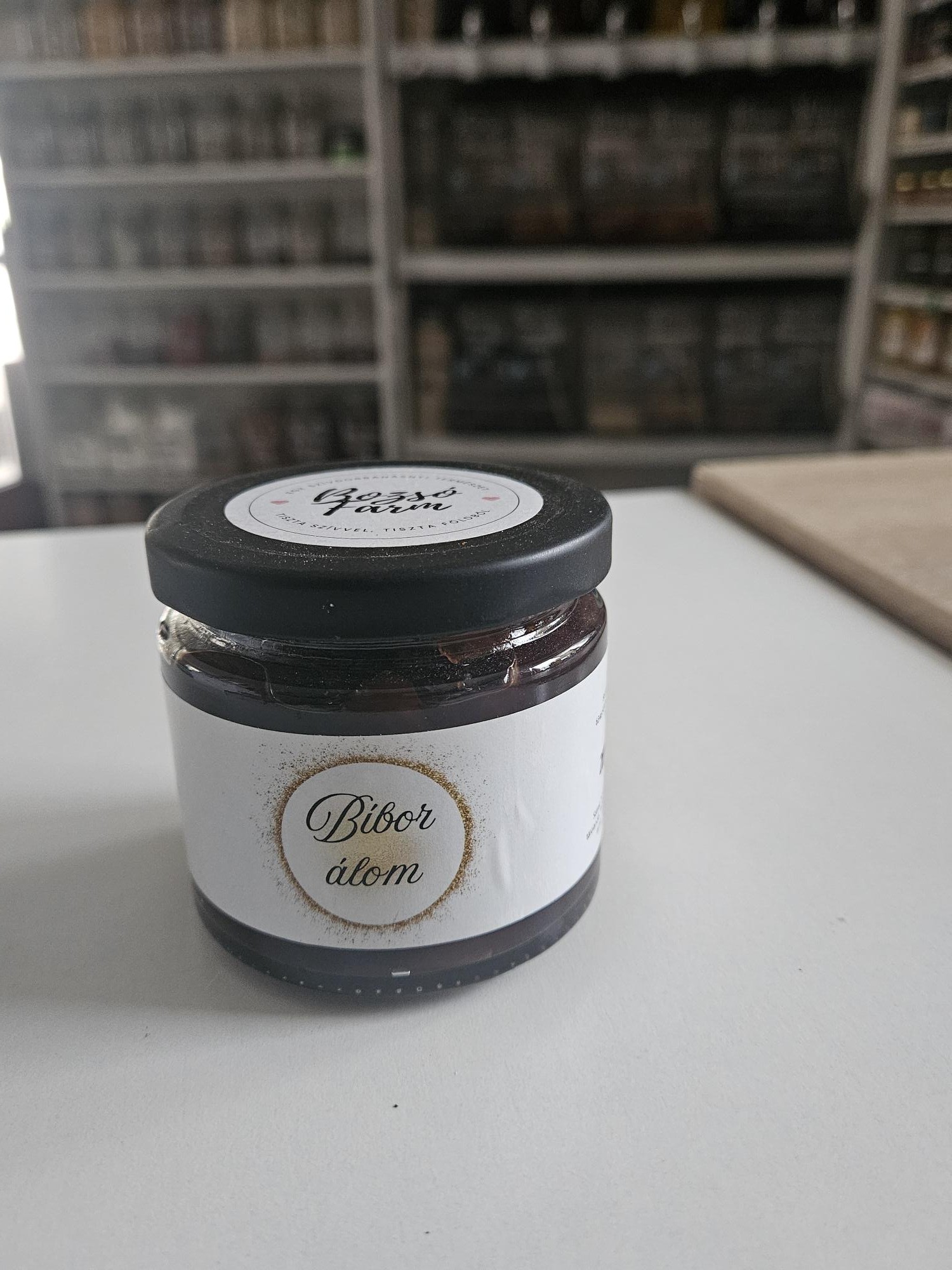 Bíbor Álom-Áfonyavelős lilahagyma lekvár 200g (Bozsófarm)