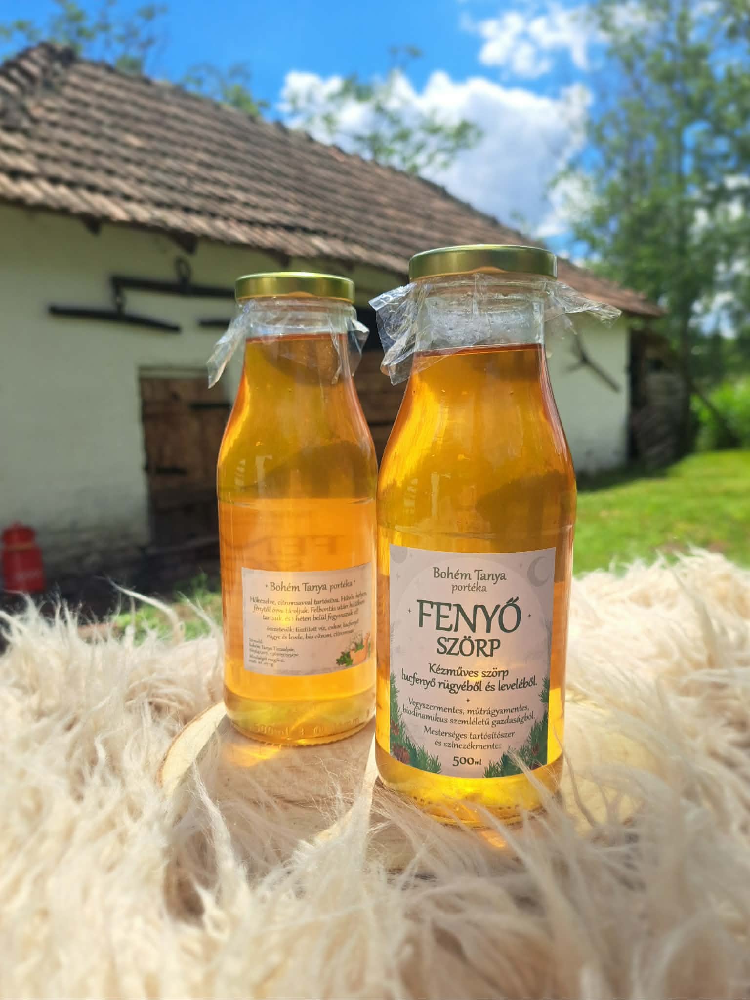 szörp- szörp (fenyő) 500ml (Bohém Tanya)