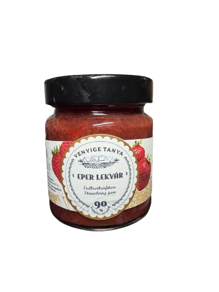 Eper lekvár 210ml (Venyige Tanya)