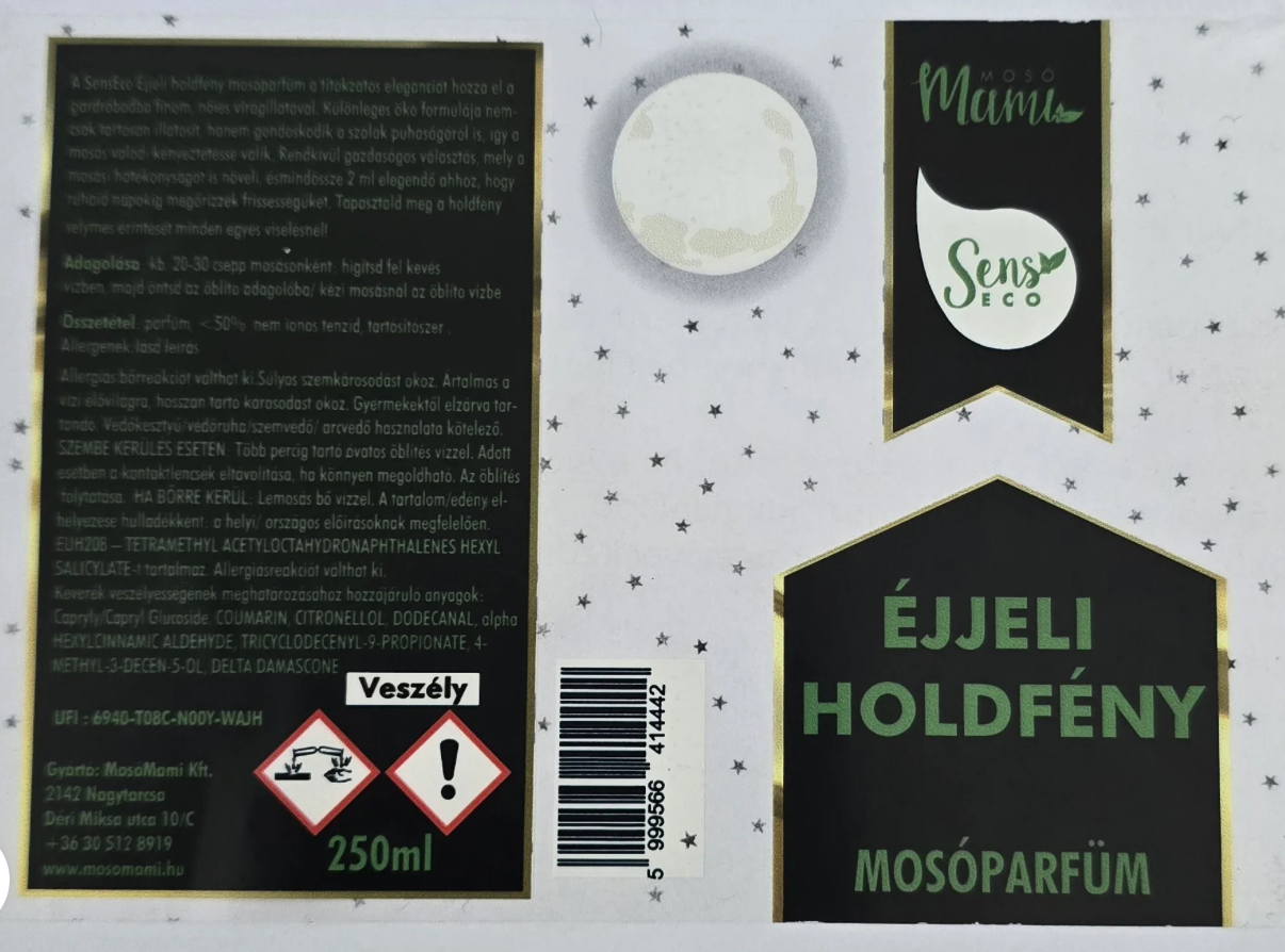 Mosóparfüm (éjjeli holdfény) 10ml (MosóMami)