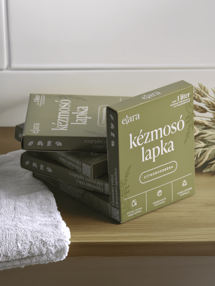 Kézmosó lapka (citrom verbéna) 10lap (Elara)