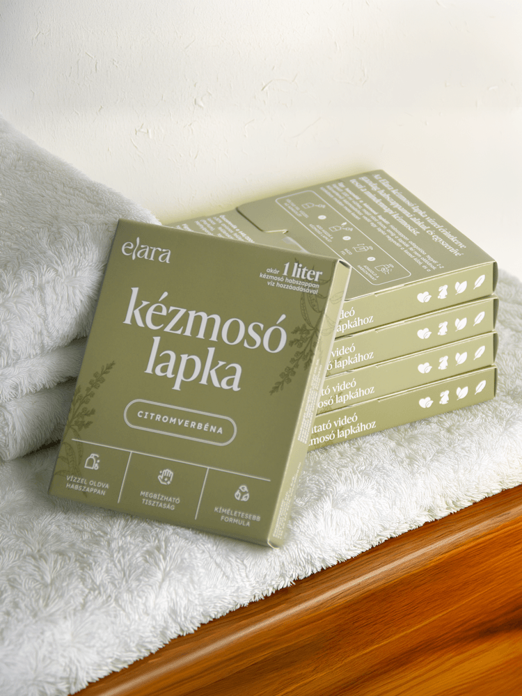 Kézmosó lapka (citrom verbéna) 10lap (Elara)