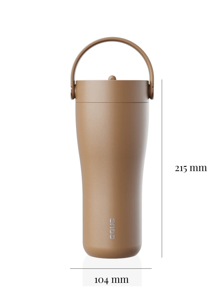 EQUA - Carry Cup termoszkulacs Karamell (600 ml)