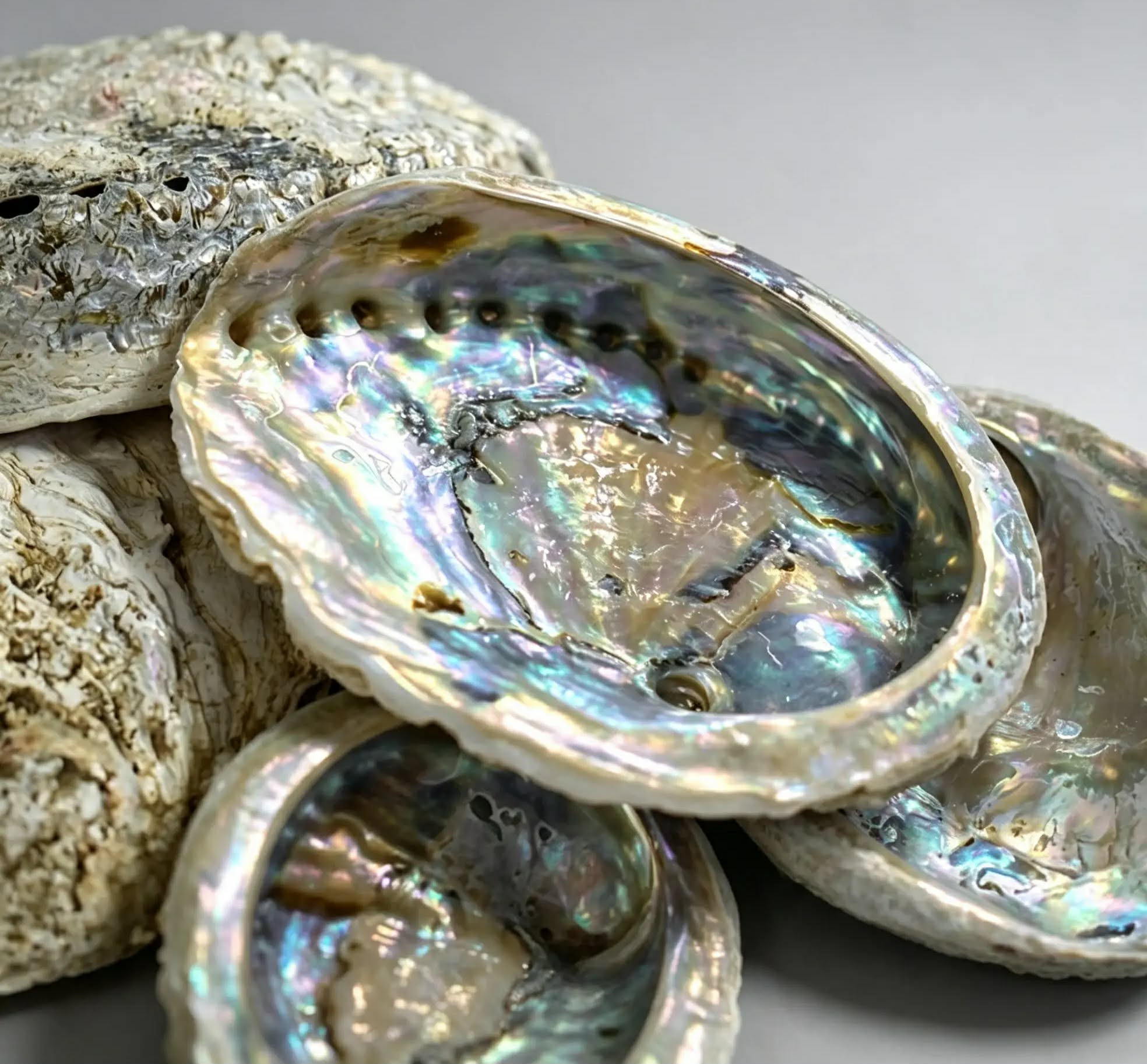 Abalone  kagyló kb. 12*10 cm