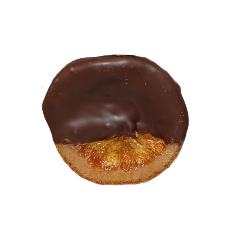 éf- praliné (étcsokiba mártott narancs)