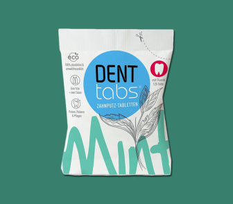 Fogtisztító tabletta 125db (flouriddal) (DentTabs)