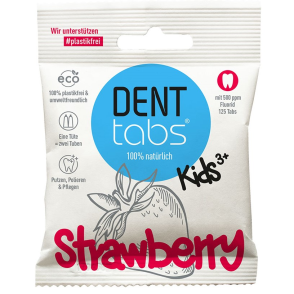 higfe- fogtisztító tabletta KIDS 125db (flouriddal) (DentTabs)