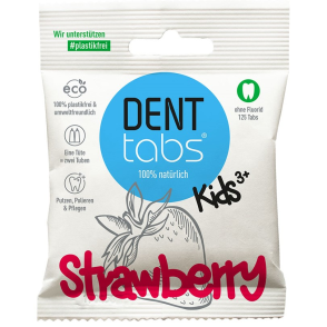 higfe- fogtisztító tabletta KIDS 125db (flouridmentes) (DentTabs)
