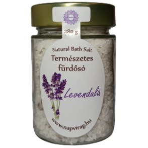Fürdősó holt-tengeri, levendula 280g (Napvirág)