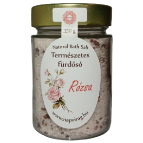 kozm- fürdősó (parajdi geránium, rózsa) 350g (Napvirág)