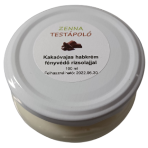 kozm- habkrém kakaóvajas rizsolajjal 100ml (Zenna)