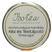 Kéz és testápoló körömvirágos kamillás 75ml (Borza)