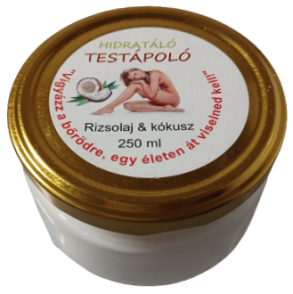kozm- testápoló rizsolajjal 250ml (Zenna)